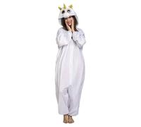 Mom Costume Da Unicorno Con Occhi Grandi E Cappuccio Per Bambina