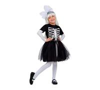 Mom Costume Di Ragazza Scheletro Tutu