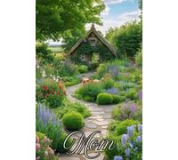 "Mom" Cottage Garden Themed Inspirational Journal, Prayer Notebook for Mother's Day, Grandmothers, Birthdays, Holidays, Special Occassions: 120 Lined ... Decorative Pages, 6"x9", Eco-Friendly Design