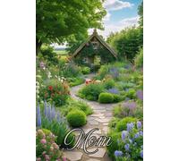 "Mom" Cottage Garden Themed Inspirational Journal, Prayer Notebook for Mother's Day, Grandmothers, Birthdays, Holidays, Special Occassions: 120 Lined ... Decorative Pages, 6"x9", Eco-Friendly Design