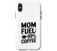 Mom Fuel: 99% di caffè per mamme stanche che amano la caffeina Custodia per iPhone X/XS