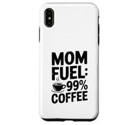 Mom Fuel: 99% di caffè per mamme stanche che amano la caffeina Custodia per iPhone XS Max