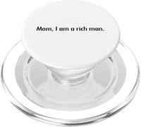 Mom I Am A Rich Man - Femminismo Female Power Design PopSockets PopGrip per MagSafe