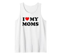 Mom I Love My Moms Pride Two Moms Are Better Than One Mother Canotta