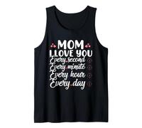 Mom I Love You Cute Mom Mothers Day for Mommy Canotta