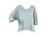 MOM, I LOVE YOU Maglia Lurex da Donna Comoda - Casual Vari Colori i Made in Italy Morbida Confortevole | Outfit | Leggera Elasticizzata (IT, Testo, Taglia Unica, Regular, Regular, Grigio Chiaro)