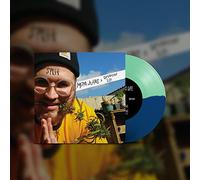 Mom Jeans. / Graduating Life - Mom Jeans / Graduating Life - Split (Half Green Half Blue Vinyl) (7")