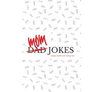 MOM Jokes "Mini" Book | 4x6 in | 234 Black & White Interior Pages | Over 700 Punny Jokes for all ages, and room to add your own!
