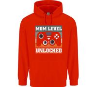 Mom Level Unlocked Nuova Mamma Baby Nato Felpa