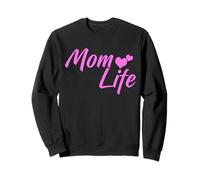 Mom Life Regali per le donne Mamma Vita Cuore Mamma Tie Dye Madri Felpa