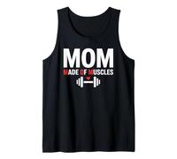 Mom Made of Muscles Strong Emotional Phrase Mama Canotta