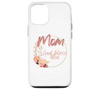 Mom, may God bless you with health, happiness, and love Custodia per iPhone 12/12 Pro