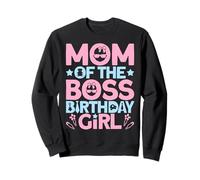 Mom of The Boss Compleanno Party Outfit Like A Boss Mommy Felpa