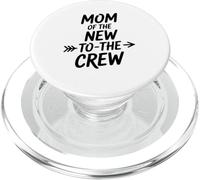 Mom Of The New to The Crew Ragazzi Ragazze Mamma del Neonato PopSockets PopGrip per MagSafe