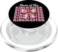 Mom of the Ringmaster Mama Circus Carnival Tenda Festa della mamma PopSockets PopGrip per MagSafe