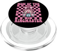 Mom of the Ringmaster Mama Circus Carnival Tenda Festa della mamma PopSockets PopGrip per MagSafe