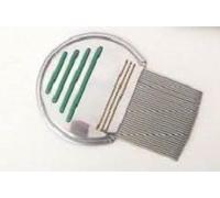 Candioli Pettine in acciaio per rimozione pidocchi 1 pezzo 50 ml