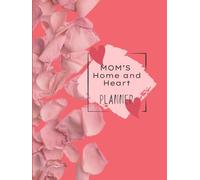 Mom’s Home and Heart Planner: Designed for busy moms, this 8.5 x 11 inches book features over 250 pages of comprehensive planning covering 16 weeks to help you and your family stay organised.