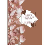 Mom’s Home and Heart Planner: Designed for busy moms, this 8.5 x 11 inches book features over 250 pages of comprehensive planning covering 16 weeks to help you and your family stay organised.