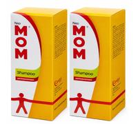 Mom Shampoo Pidocchi e Lendini Forte 2 x 150 ml Antiparassitario | Shampoo Antip