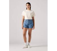 Mom shorts a vita alta Blu / Amazing levi > clothing > women > shorts > skirts