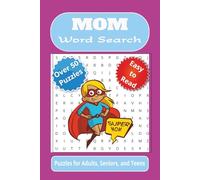 Mom Word Search Book: Word searches with easy to read print about moms, parenting, women and more