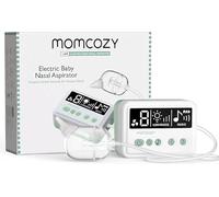 Momcozy Aspiratore nasale per bambini, grado ospedaliero, 70 kPa, aspiratore nasale elettrico per bambini, con 9 livelli di aspirazione, pulitore automatico del naso con 3 punte in silicone, 9 musica