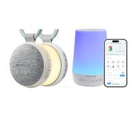 Momcozy Bundle Rumore Bianco Neonati - Portatile & Smart con Luce Notturna