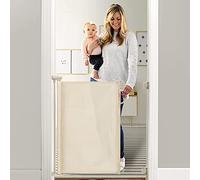 Momcozy Cancello retrattile per bambini, altezza 83,8 cm, si estende fino a 139,7 cm di larghezza, cancello di sicurezza per bambini, per scale, porte, corridoi, interni ed esterni