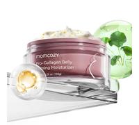 Momcozy Crema Smagliature e Pancia 4-in-1, Peptidi Pro-Collagene, 150 g | Per gravidanza e post parto, con collagene solubile e 9 estratti botanici, texture olio-in-crema a rapido assorbimento