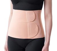 momcozy Ergowrap - Cintura addominale dopo il parto, compressione 3D e supporto per la schiena per la riabilitazione del taglio cesareo, fascia addominale senza cuciture per tutti i giorni e lo sport
