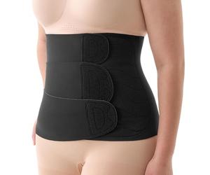 Momcozy Ergowrap - Cintura addominale dopo il parto, compressione 3D e supporto per la schiena per la riabilitazione del taglio cesareo, fascia addominale senza cuciture per tutti i giorni e lo sport