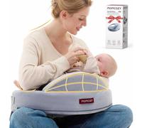 Momcozy Exclusive Nursing Pillow | Cuscino per l’allattamento in memory foam | Grigio