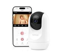 Momcozy Fotocamera BM04 Babyphone-utilizzabile singolarmente tramite app e come telecamera aggiuntiva espandibile, Wi-Fi con 1080P, audio, supporto da parete, compatibile con schermo BM04, facile