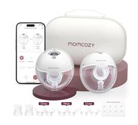 Momcozy M5 Smart Tiralatte Elettrico Indossabile con App Mani Libere 24mm | 3 Modalità e 9 Livelli, Peso ultraleggero 232g, Controllo Remoto Ovunque, Micro-Vibrazione