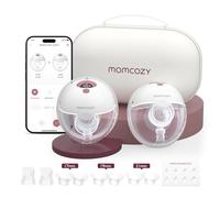 Momcozy M5 Smart Tiralatte Elettrico Indossabile con App Mani Libere 24mm | 3 Modalità e 9 Livelli, Peso ultraleggero 232g, Controllo Remoto Ovunque, Micro-Vibrazione