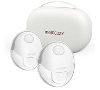 MOMCOZY M6 HANDS-FREE BREAST PUMP GREY DOUBLE PACKS, BP311