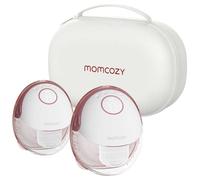 MOMCOZY M6 HANDS-FREE BREAST PUMP RED DOUBLE PACKS, BP311