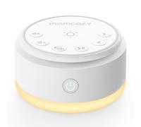 Momcozy Macchina Rumori Bianchi per Neonato, 20 Suoni, Luce Touch, Giallo | Port