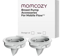 Momcozy Pezzi di ricambio originali per Upgraded Mobile Flow | Upgraded M9 originale Upgraded M9 parti di arresto, valvola, confezione da 2