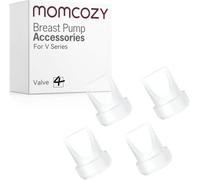 Momcozy Ricambio originale V1 Pro/V2 Pro per pompa del latte, valvola a becco d'anatra, adatto solo per Momcozy V1/V1 Pro/V2/V2 Pro, 4 pezzi