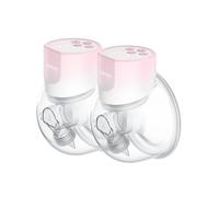 Momcozy S12 Pro Quick, tiralatte elettrico, 2 pezzi, rosa