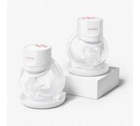 MOMCOZY S12 PRO+ WEARABLE BREAST PUMP WHITE DOUBLE PACK