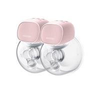 MOMCOZY S9 PRO WEARABLE BREAST PUMP PINK DOUBLE PACKS