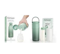 Momcozy Scaldabiberon Portatile, Riscaldamento Rapido e Lunga Durata della Batteria, Refrigeratore portatile per latte materno, Contenitore termico 24H senza ghiaccio per conservazione latte