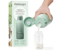 Momcozy Scaldabiberon Portatile Wireless Scalda Latte Materno Acqua 500ml | 2 Modalità e Controllo Temperatura Preciso, 24 Utilizzi con 1 Ricarica, Leggero 0,6kg Senza Cavo, Ideale in Viaggio