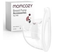 Momcozy Set completo di tazze da collezione compatibili solo con momcozy M5, non per altri. Accessori di ricambio originali M5 per tiralatte (160 ml, con flangia a doppia tenuta da 24 mm)