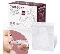 Momcozy Spazzolino da denti per bambini, salviette, pulisci lingua e salviettine per gengive, 30 pezzi