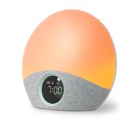 Momcozy Sveglia Luce con Simulazione dell'Alba e del Tramonto, Macchina del Suono con Rumore Bianco per Neonati Adulti, 30 Suoni Rilassanti & 5 Allarme & 7 Colori Luce, Allattamento & Lettura Notturna