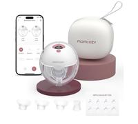 Momcozy Tiralatte Elettrico Indossabile M5 con App, Tiralatte Indossabile,1 Pezz